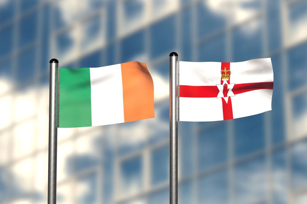 irish flags