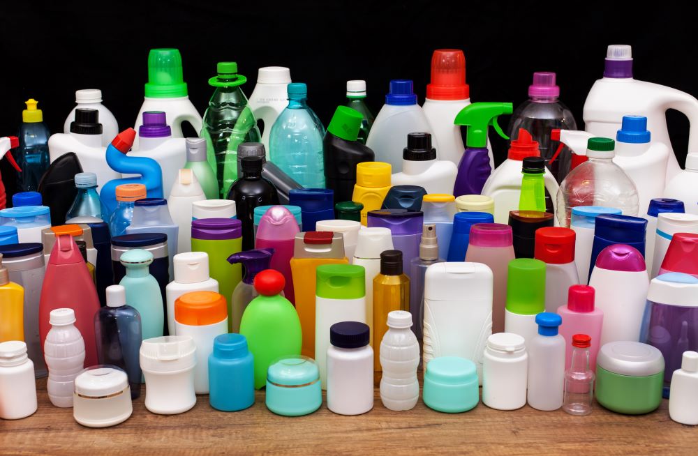 Plastic products of all different shapes and sizes