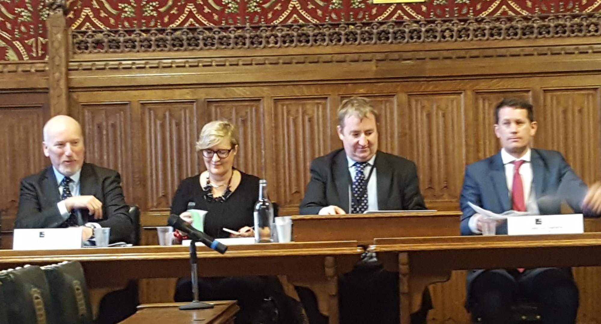 Panel at the APPG debate on anti corruption